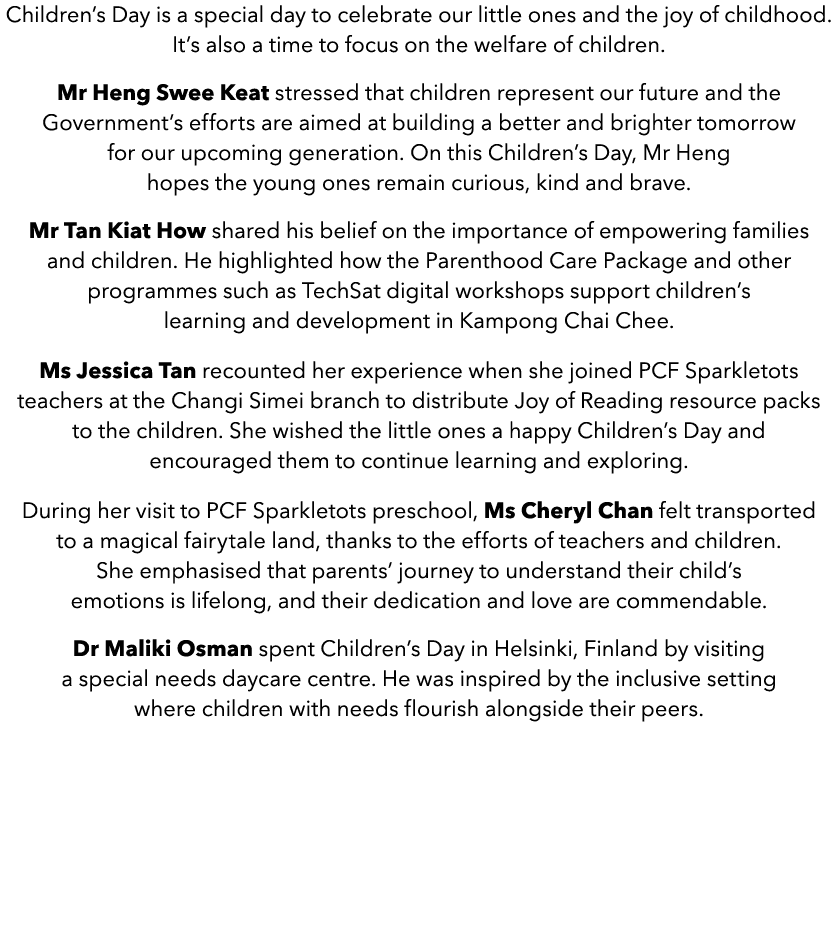 Childrens Day is a special day to celebrate our little ones and the joy of childhood. Its also a time to focus on t...