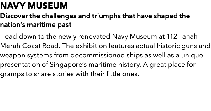 NAVY MUSEUM Discover the challenges and triumphs that have shaped the nations maritime past Head down to the newly r...