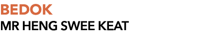 Bedok MR Heng Swee Keat