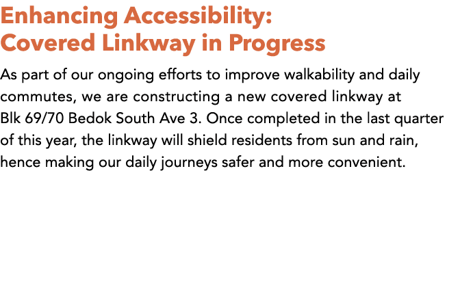 Enhancing Accessibility: Covered Linkway in Progress As part of our ongoing efforts to improve walkability and daily ...