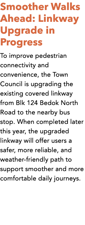 Smoother Walks Ahead: Linkway Upgrade in Progress To improve pedestrian connectivity and convenience, the Town Counci...