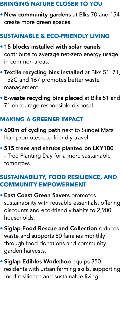 Bringing Nature Closer to You • New community gardens at Blks 70 and 154 create more green spaces. Sustainable & Eco ...